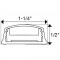 SG9 LED Low Voltage Cabinet Light Fixture
